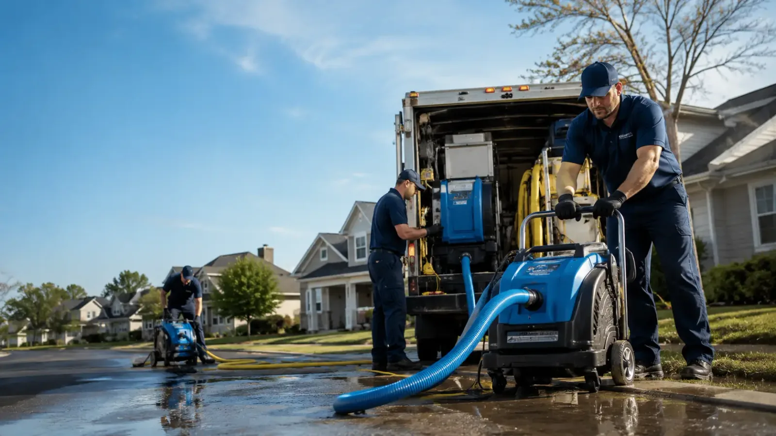 Flood Damage Cleanup in Coral, PA
